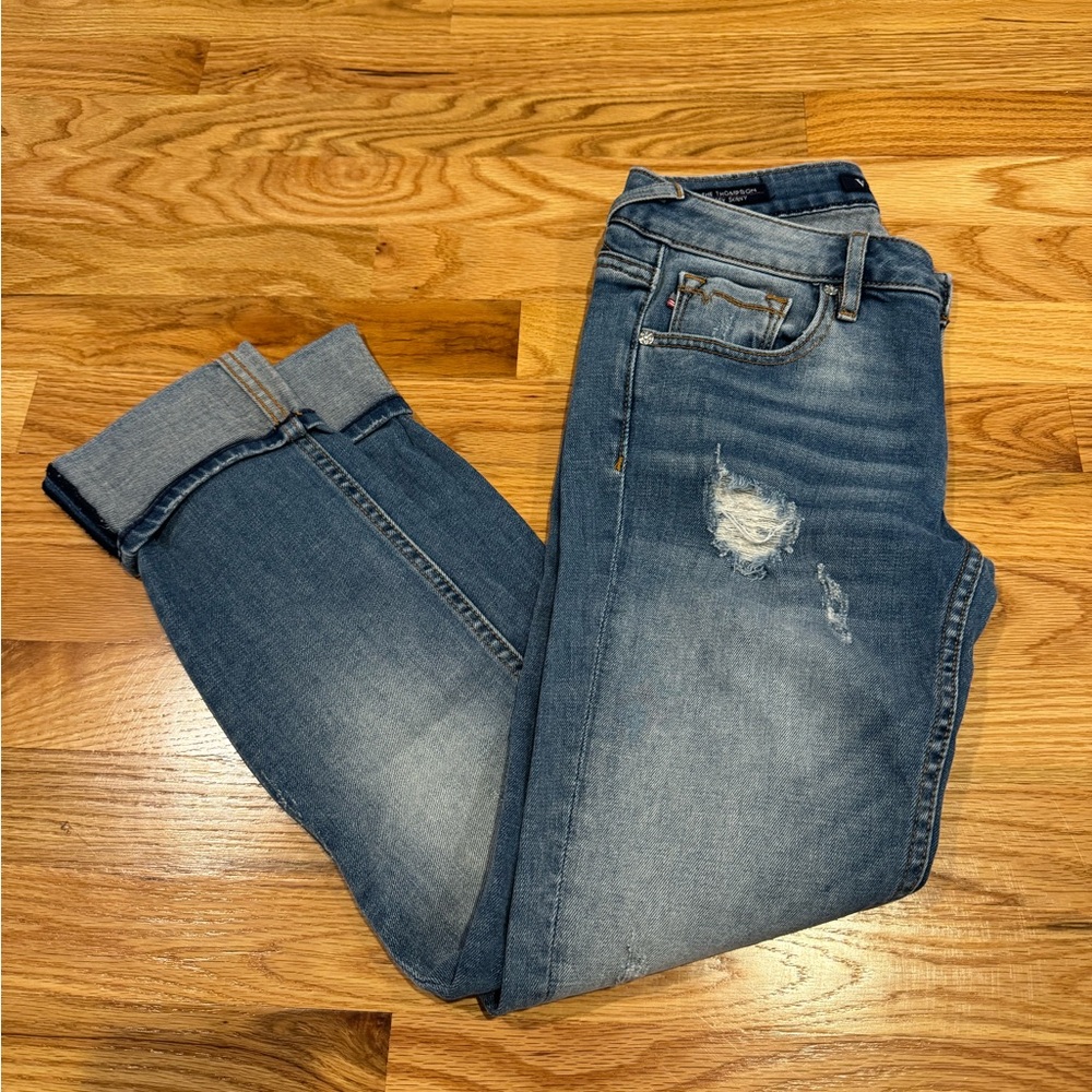 Vigoss The Thompson Easy Skinny Crop jeans